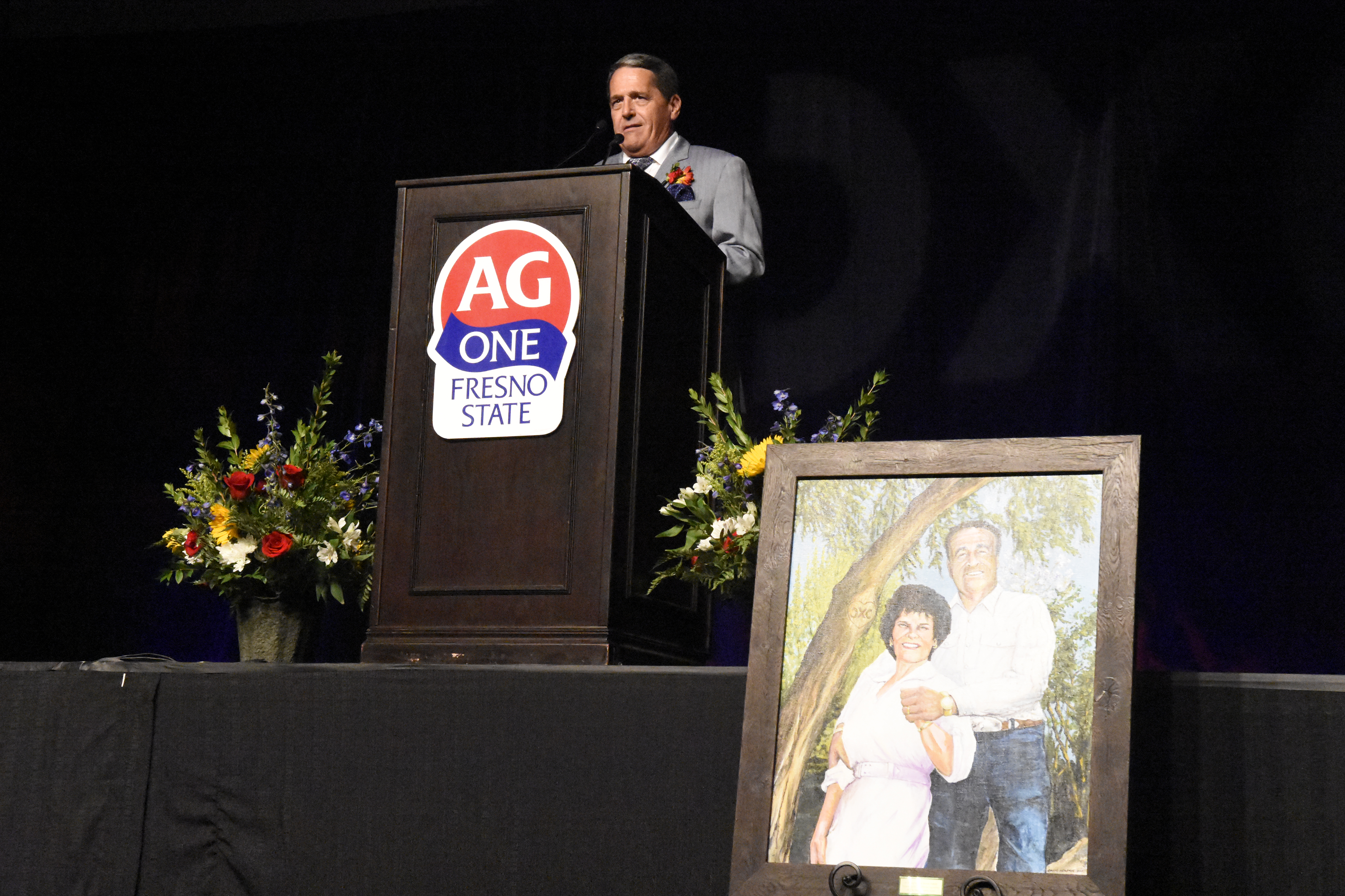 Mark Borba at the Borba Community Salute 