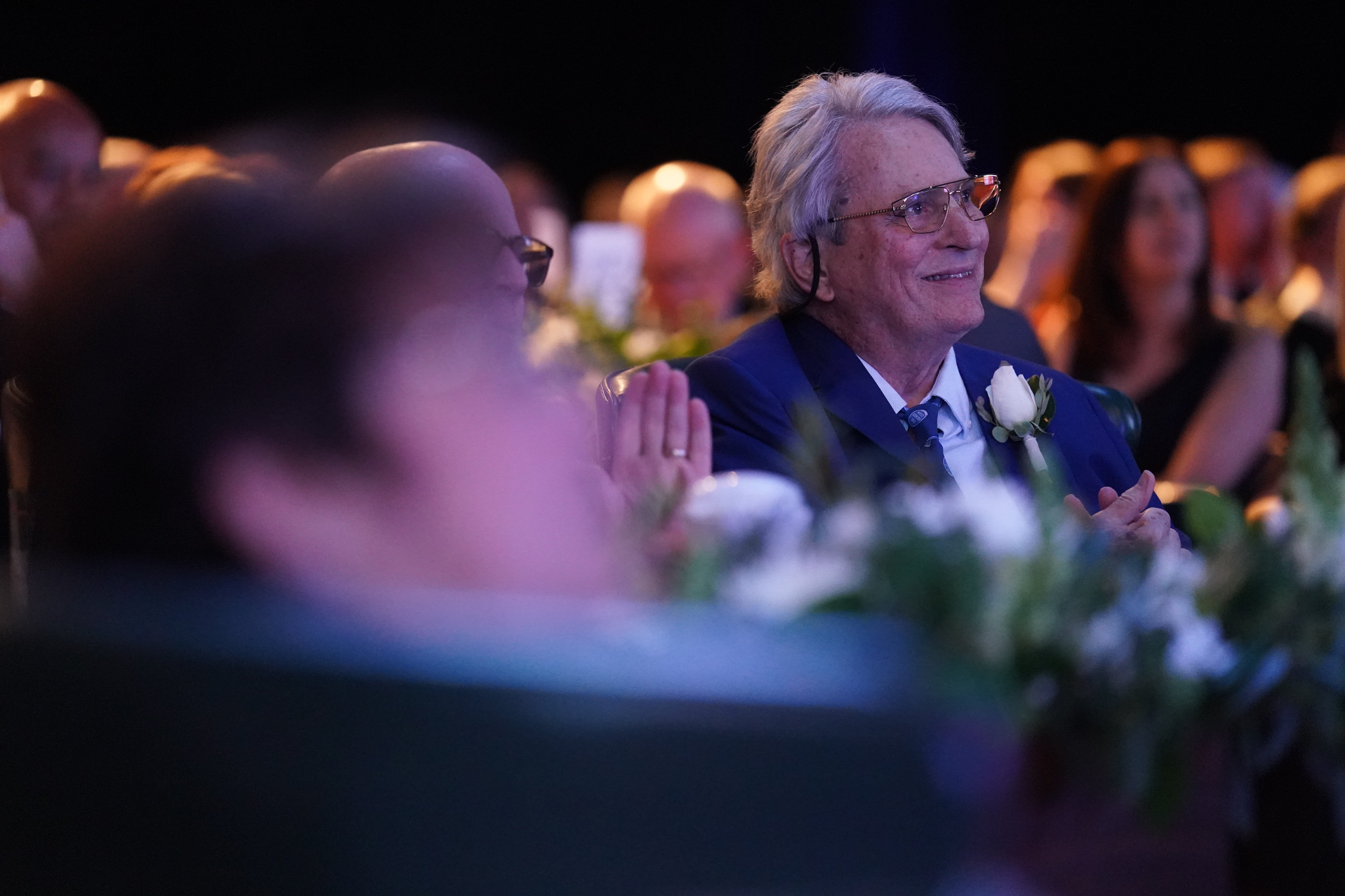 Dr. John C. Harris at his Community Salute 