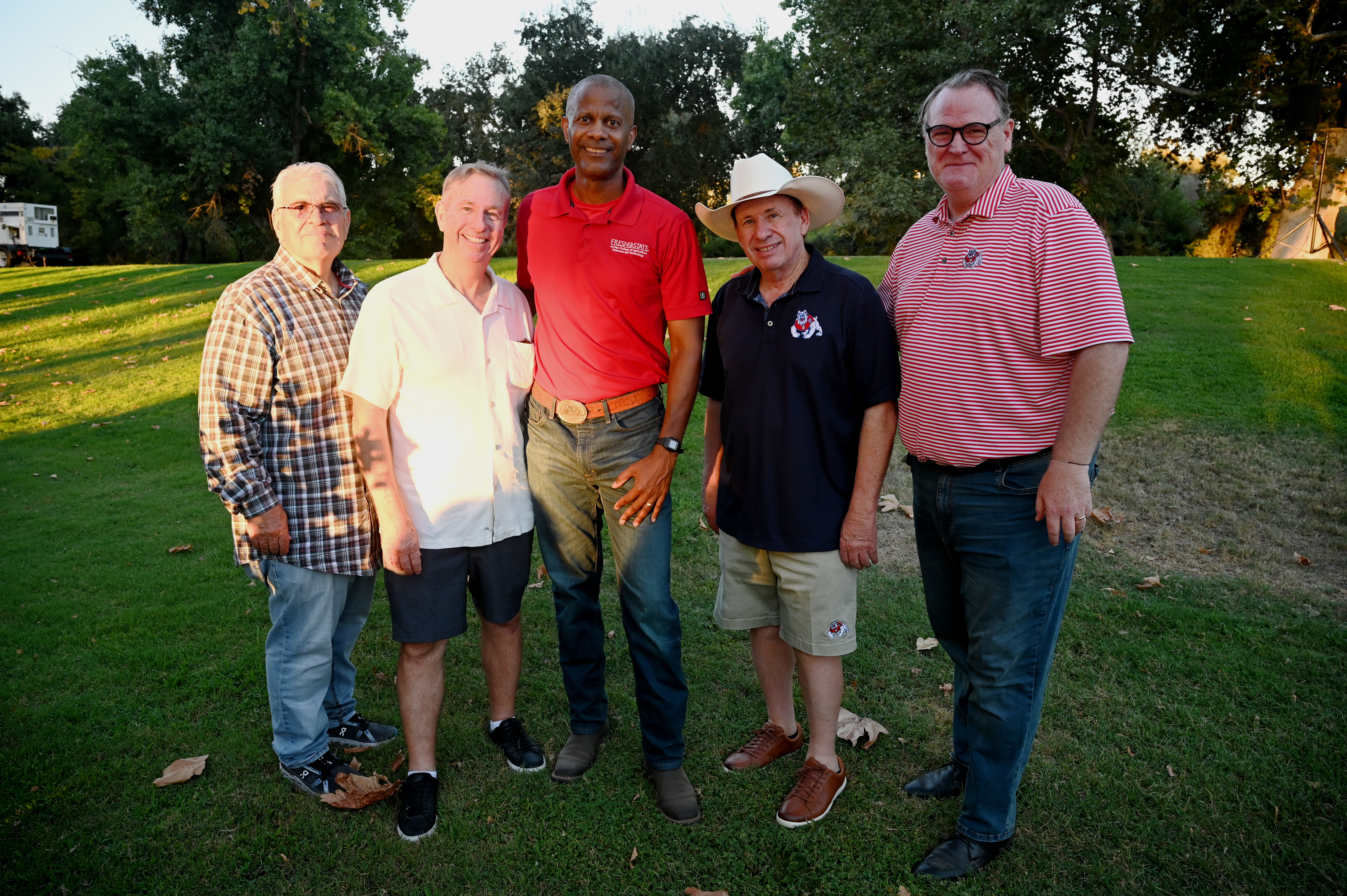 Dean with Brady Cook and the Fagundes Brothers