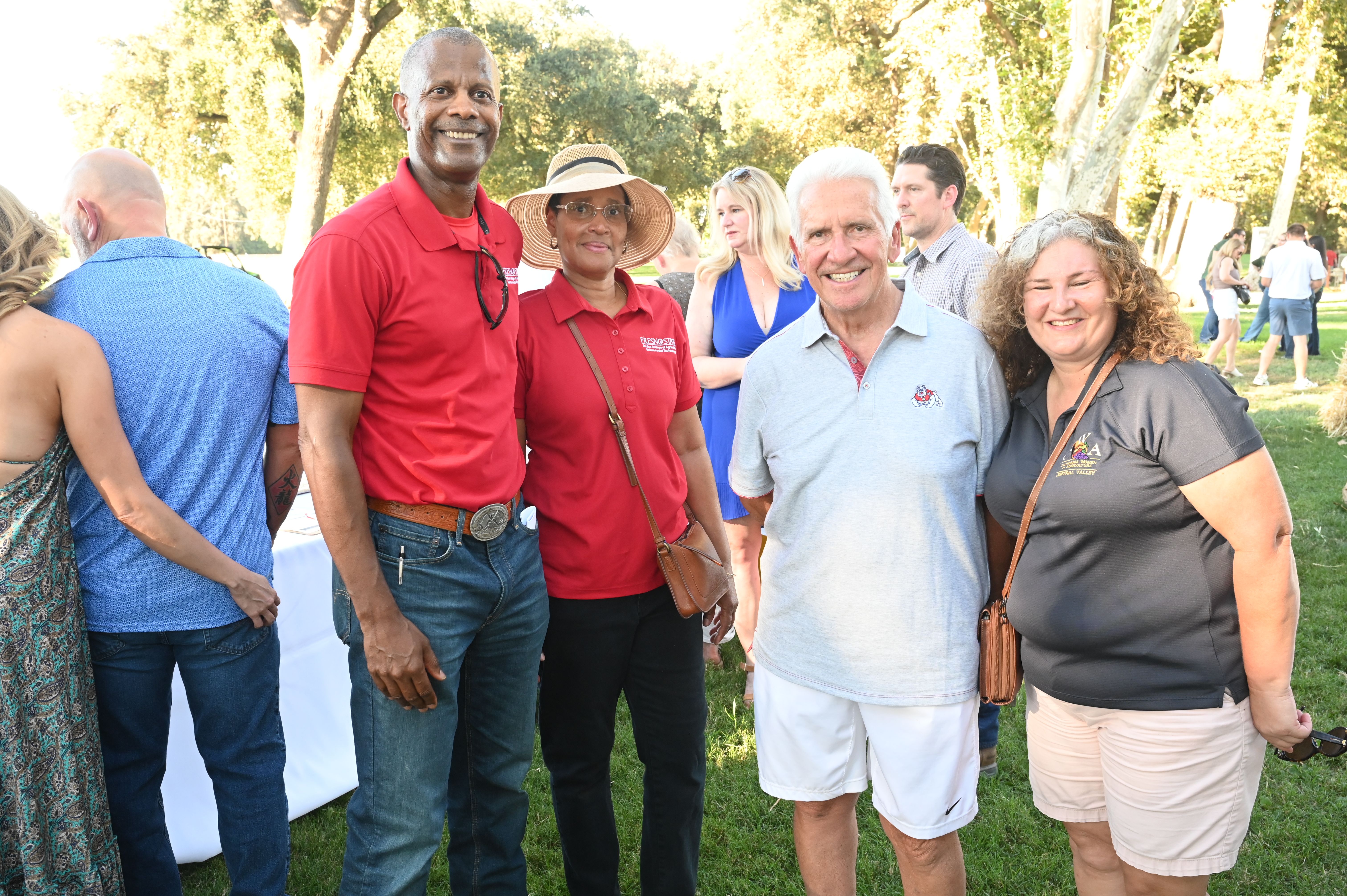 Dean Rolston St. Hilaire and Wife with CWA Members