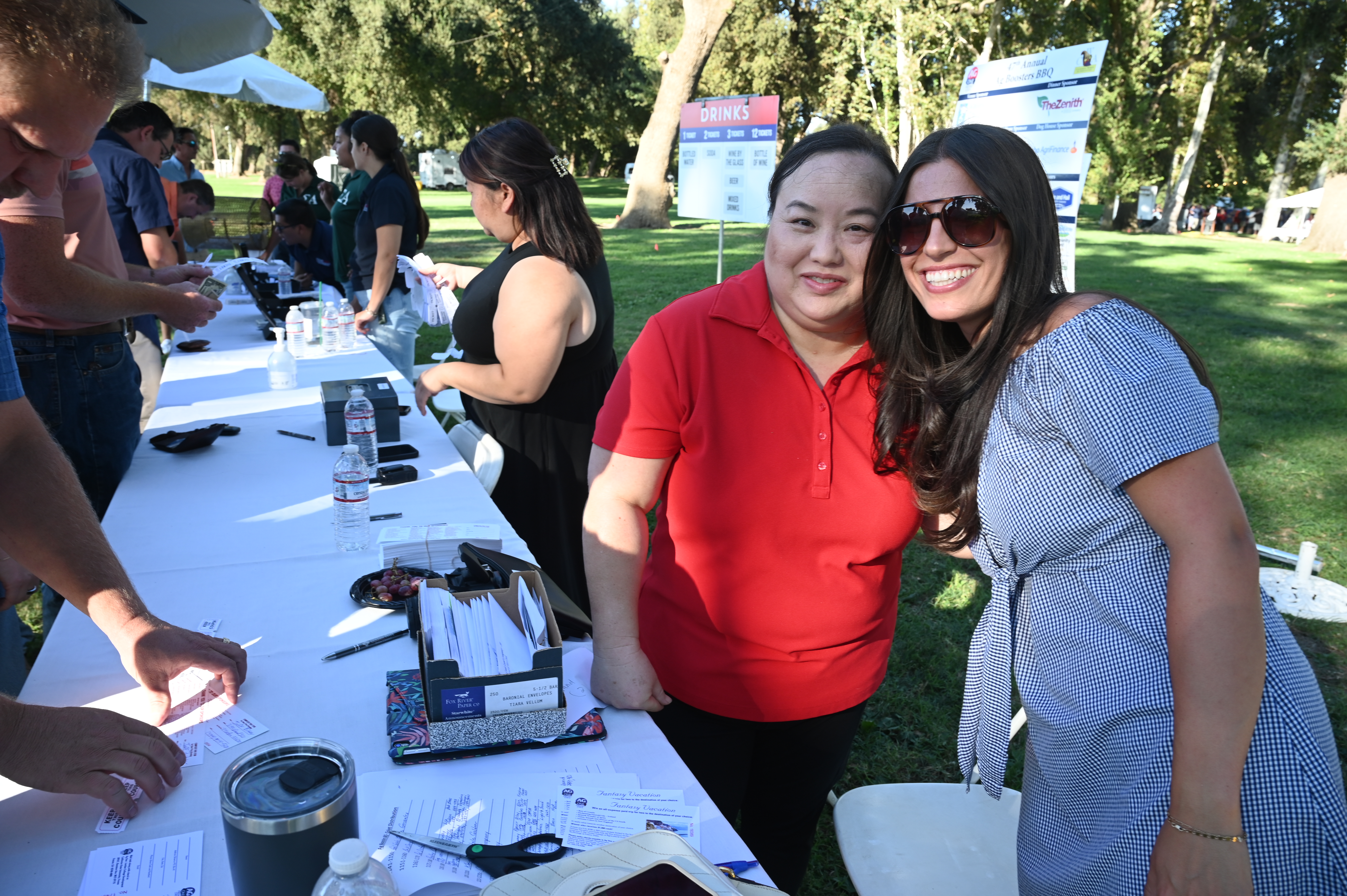 Kristine Lor and Kristine Nunes at Registration