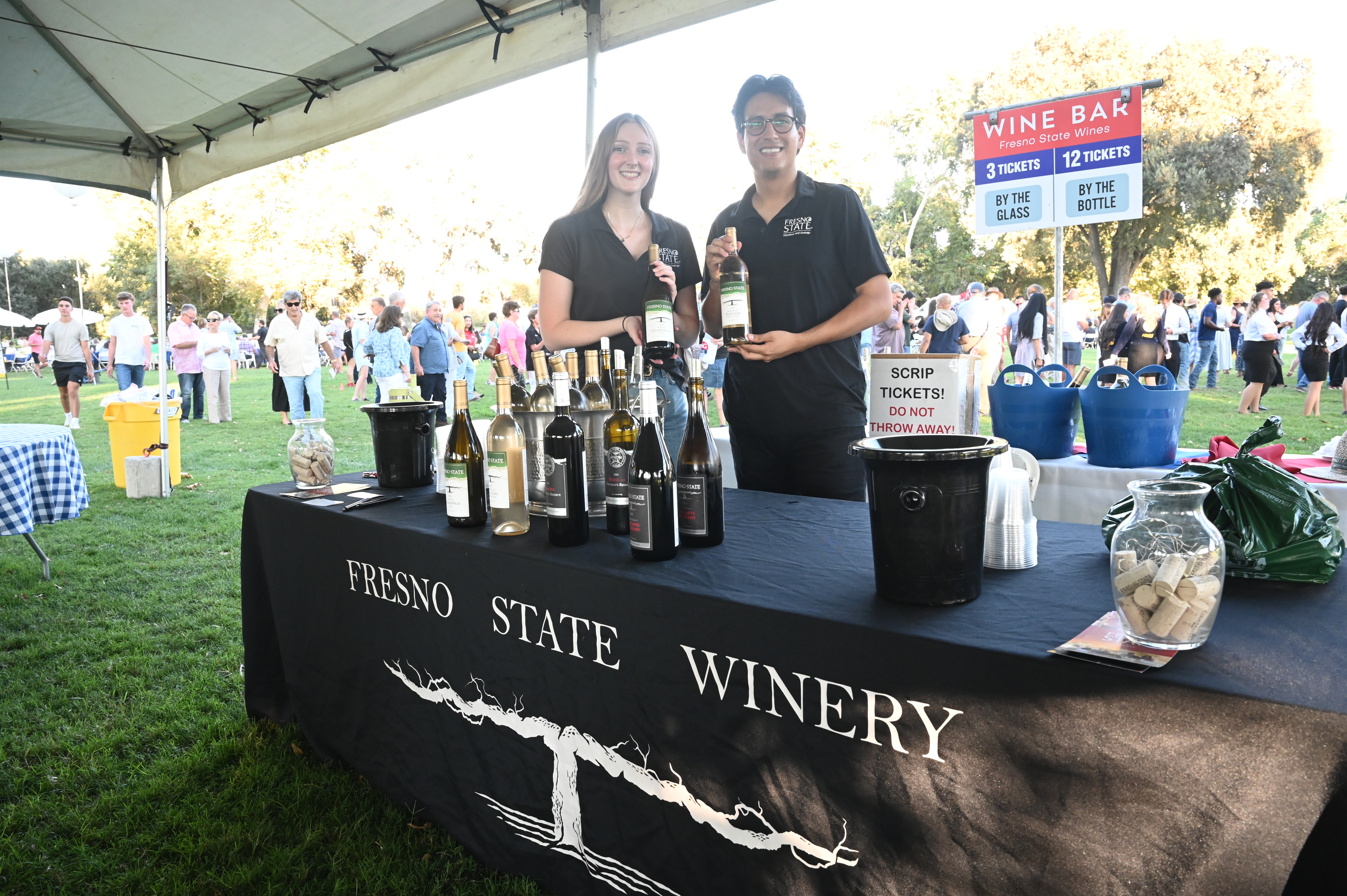 Fresno State Winery Students