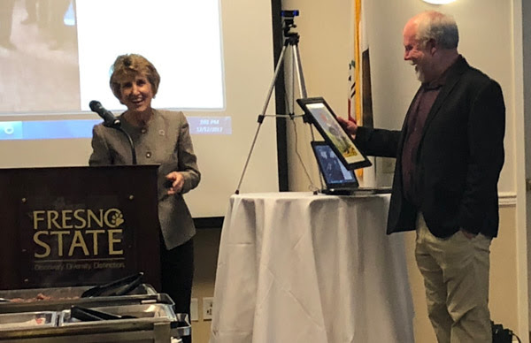 Dean Witte and Dr. David Zoldoske