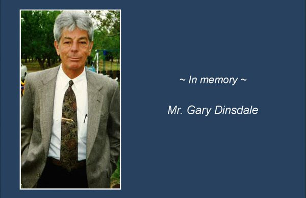 In Memory of Gary Dinsdale