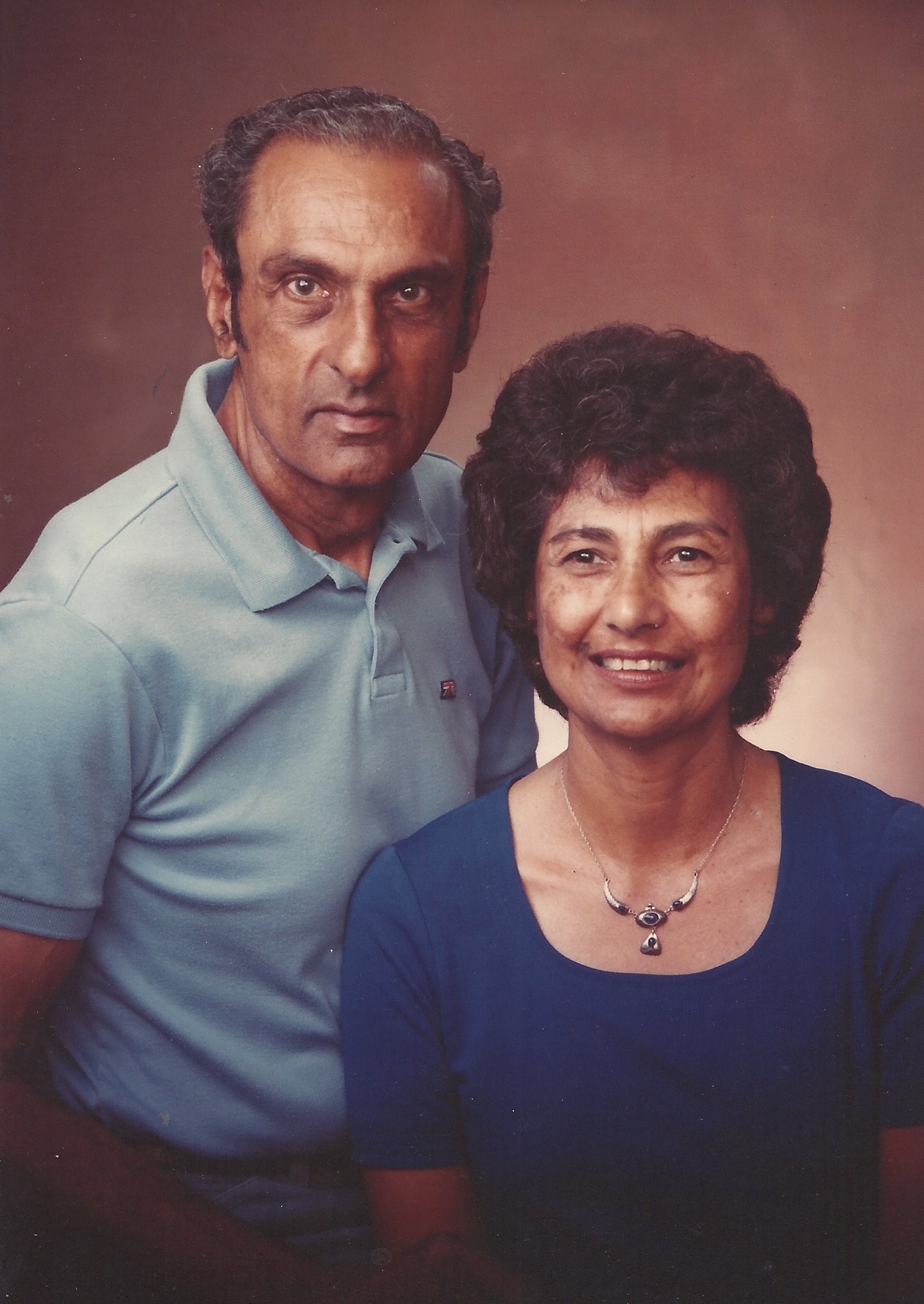 Portrait of Katherine and Teja