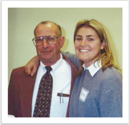 John Hagen with student