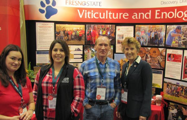 Fresno State Staff at Unified Wine and Grape Symposium