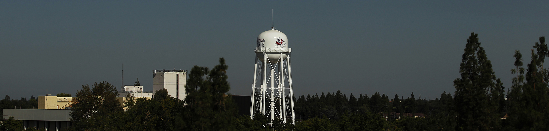 Water tower landscape